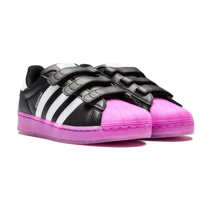 кроссовки led lights comfort closure kids от бренда adidas вид слева