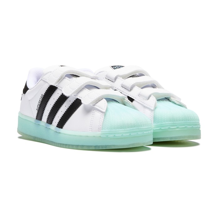 кроссовки led lights comfort closure kids от бренда adidas вид слева