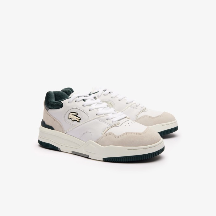 кроссовки lineshot от бренда lacoste вид слева
