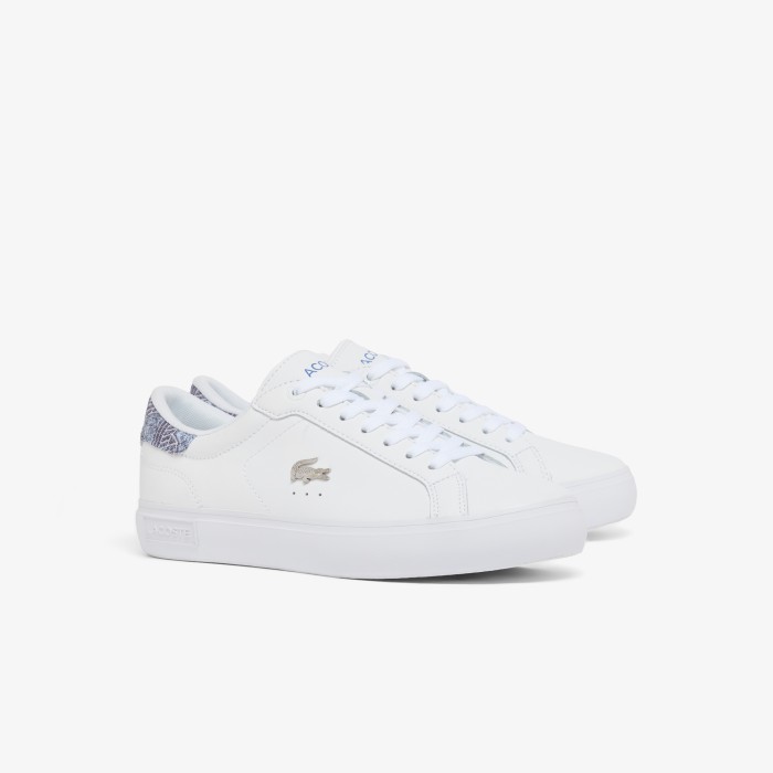 кроссовки powercourt от бренда lacoste вид слева