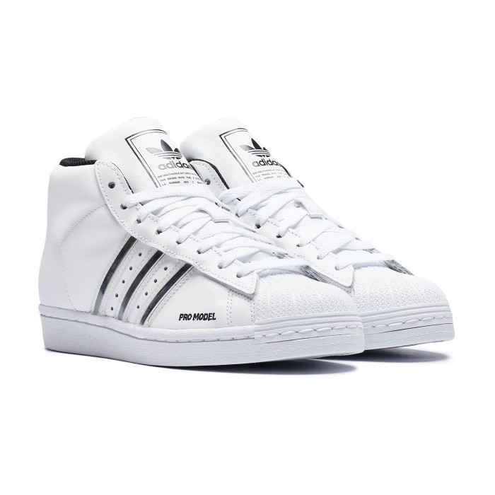кроссовки pro model от бренда adidas вид слева