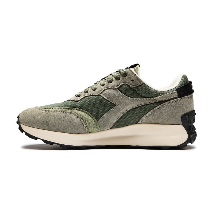 кроссовки race suede sw - качественный продукт вид сбоку