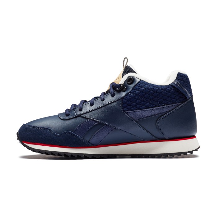 кроссовки reebok royal glide mid - качественный продукт вид сбоку