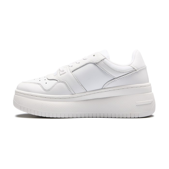 кроссовки retro leather basket из америки вид сбоку
