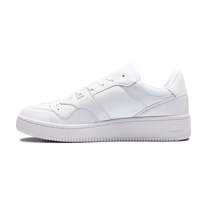 кроссовки retro leather basket из америки вид сбоку