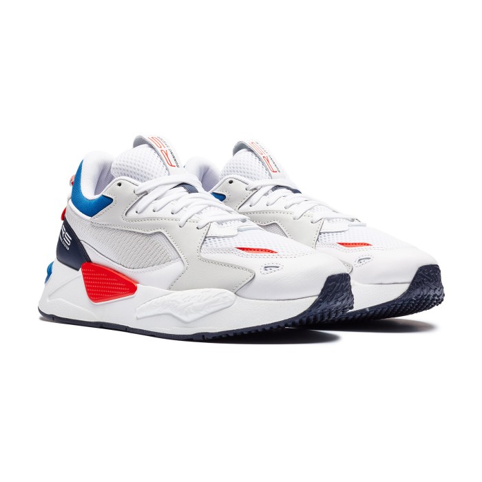 кроссовки rsz leather от бренда puma вид слева
