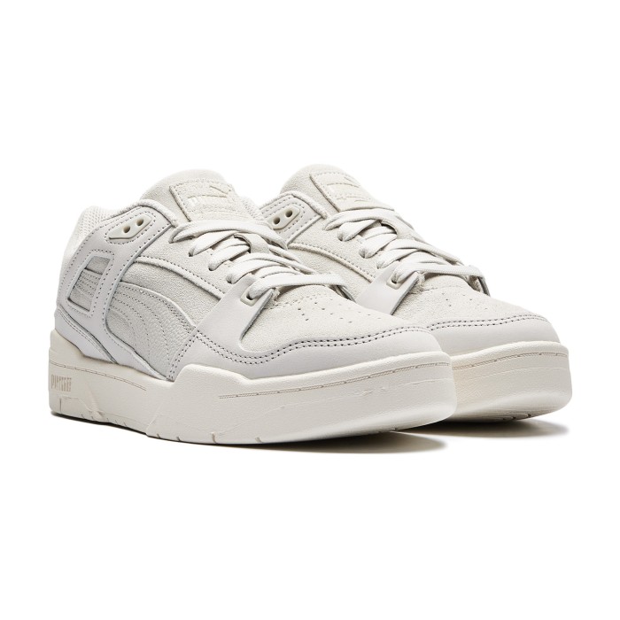 кроссовки slipstream suede glacial от бренда puma вид слева