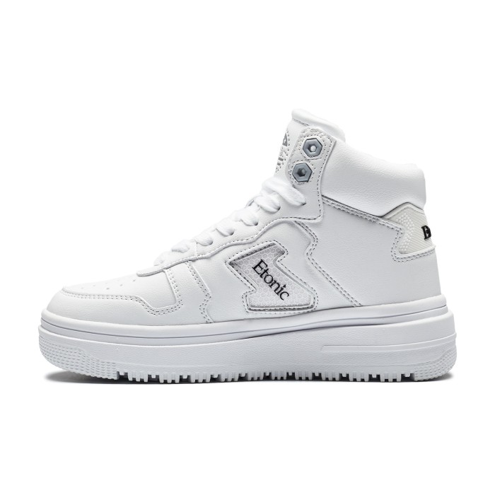 кроссовки sneakers leather high - качественный продукт вид сбоку