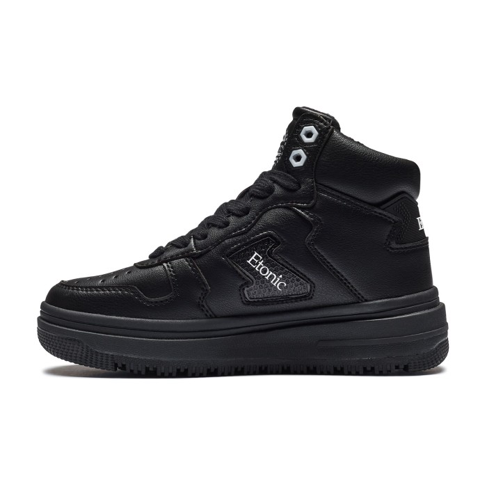 кроссовки sneakers leather high - качественный продукт вид сбоку