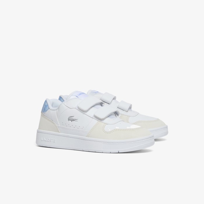кроссовки sneakers от бренда lacoste вид слева