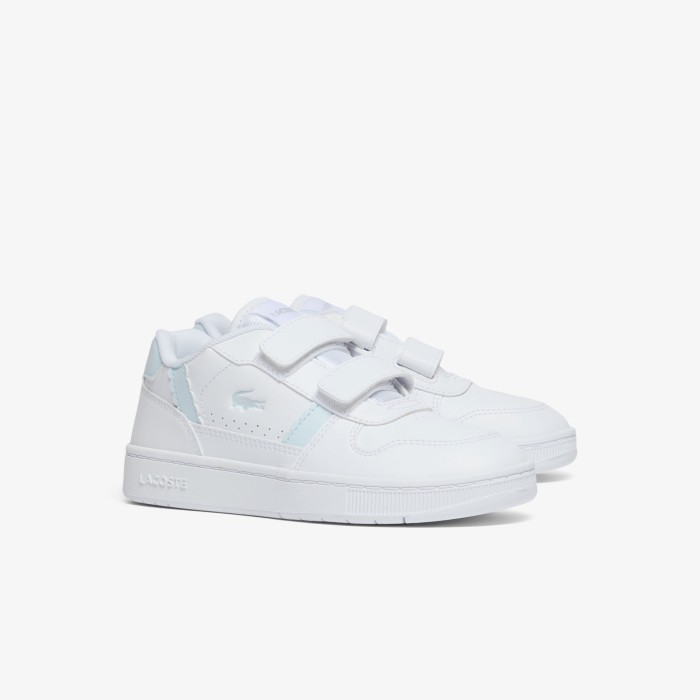 кроссовки sneakers от бренда lacoste вид слева