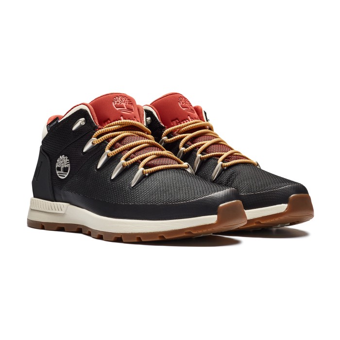 кроссовки sprint trekker mid fab waterproof от бренда timberland вид слева