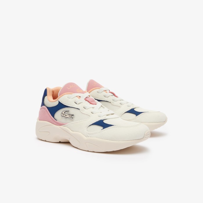 кроссовки storm 96 lo vtg от бренда lacoste вид слева
