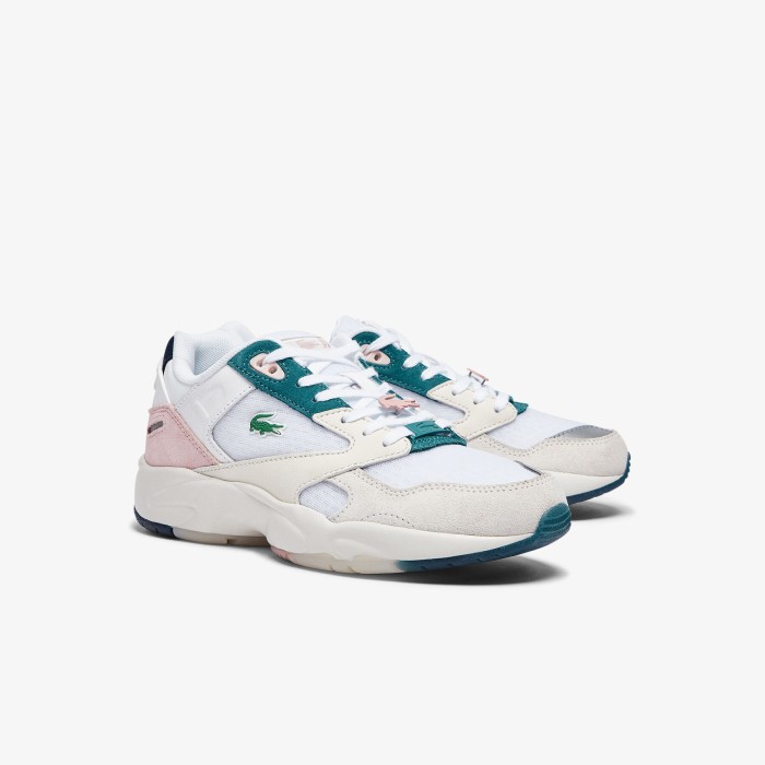 кроссовки storm 96 lo от бренда lacoste вид слева