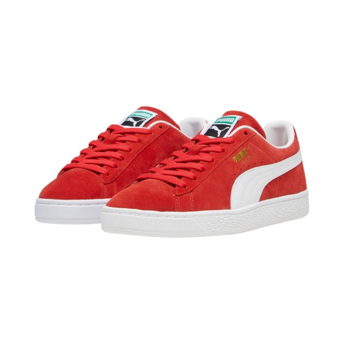 кроссовки suede classic от бренда puma вид слева