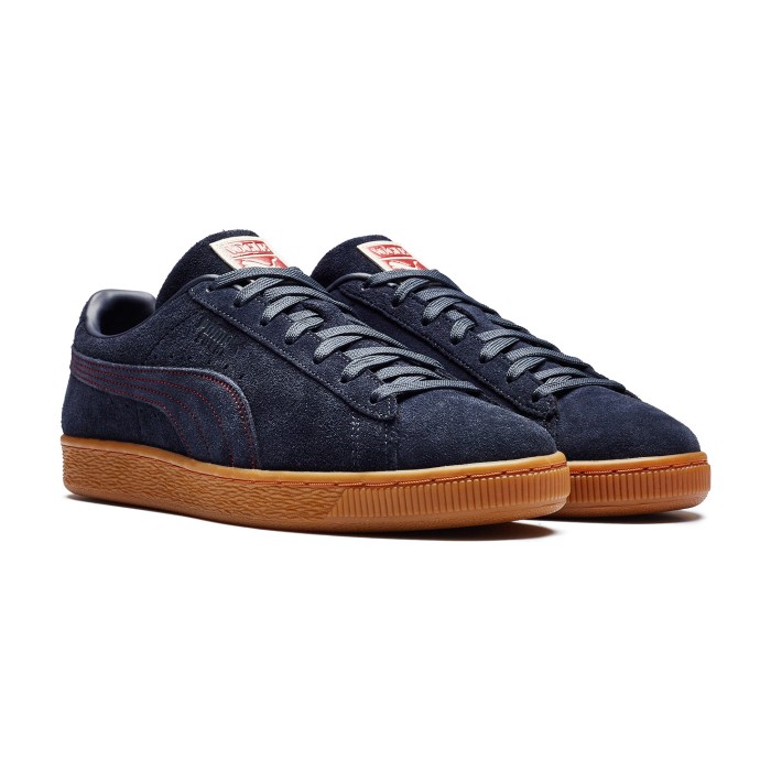 кроссовки suede classics vogue от бренда puma вид слева