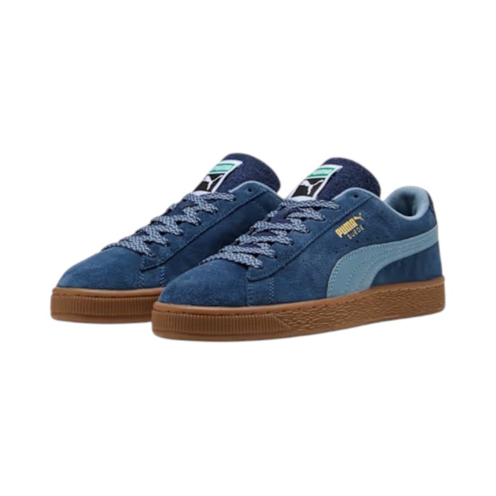 кроссовки suede fuzzy от бренда puma вид слева