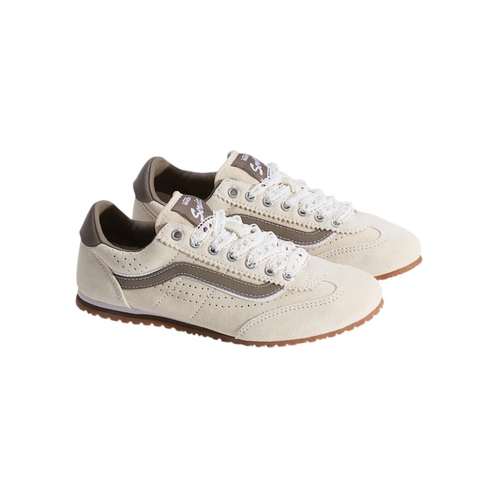 кроссовки super lowpro от бренда vans вид слева