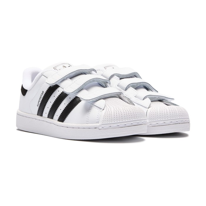 кроссовки superstar ii comfort closure kids от бренда adidas вид слева