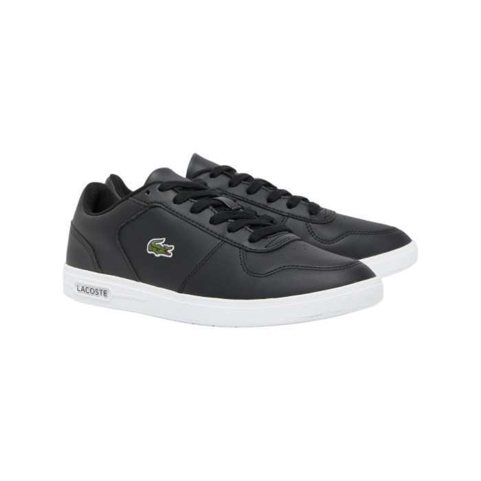 кроссовки t-base от бренда lacoste вид слева