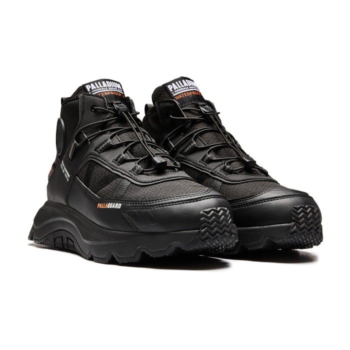 кроссовки thunder mid prtct waterproof + от бренда palladium вид слева