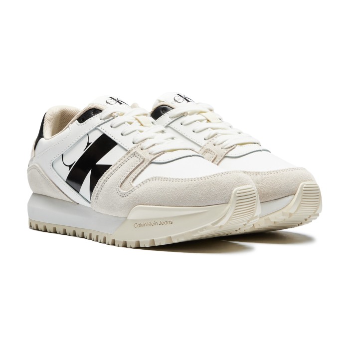 кроссовки toothy run laceup lo от бренда calvin klein вид слева