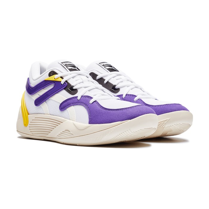 кроссовки trc blaze court от бренда puma вид слева