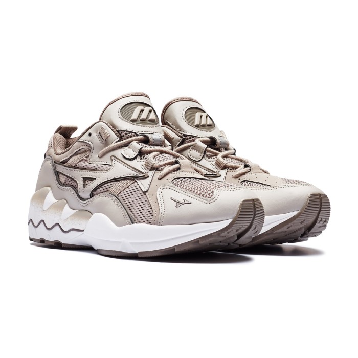 кроссовки wave rider 3 от бренда mizuno вид слева