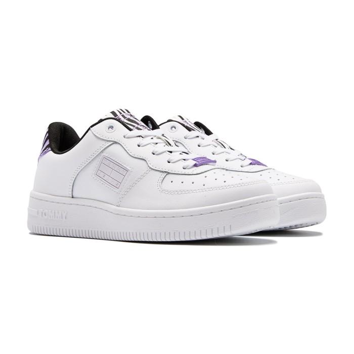 кроссовки wild animal cupsole от бренда tommy jeans вид слева