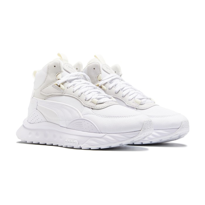 кроссовки wild rider mid core от бренда puma вид слева