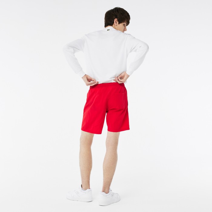 купальные шорты мужские купальные шорты lacoste от бренда lacoste вид слева