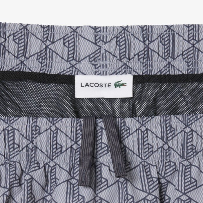 купальные шорты мужские плавательные шорты lacoste - качественный продукт вид сбоку
