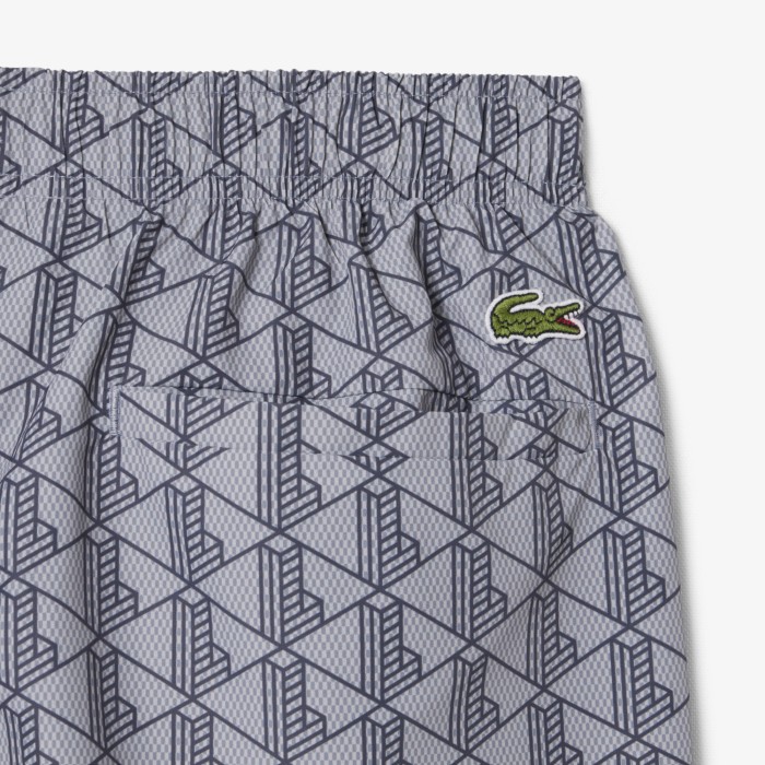 купальные шорты мужские плавательные шорты lacoste из кожи спереди