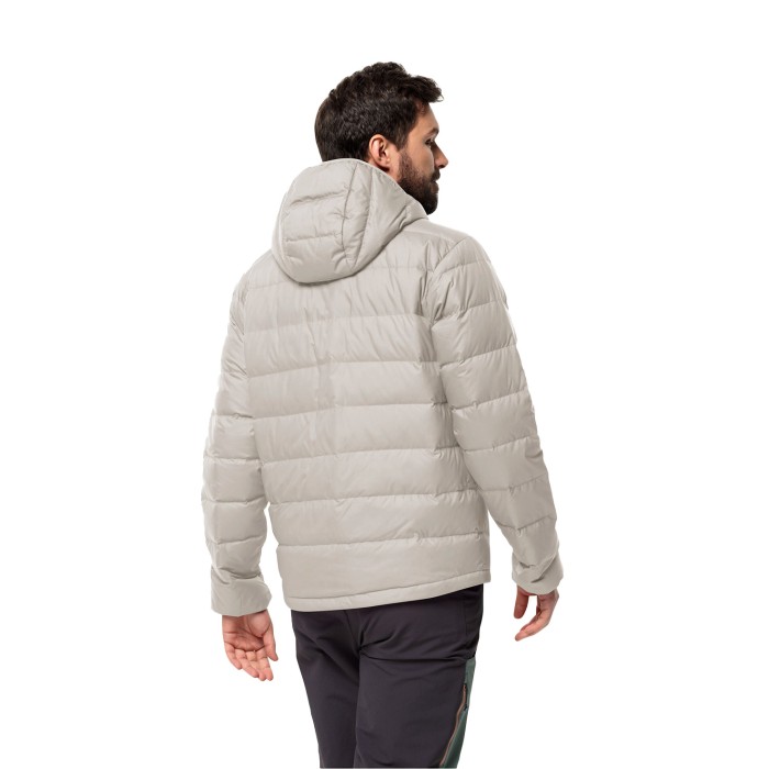 куртка ather down hoody от бренда jack wolfskin вид слева