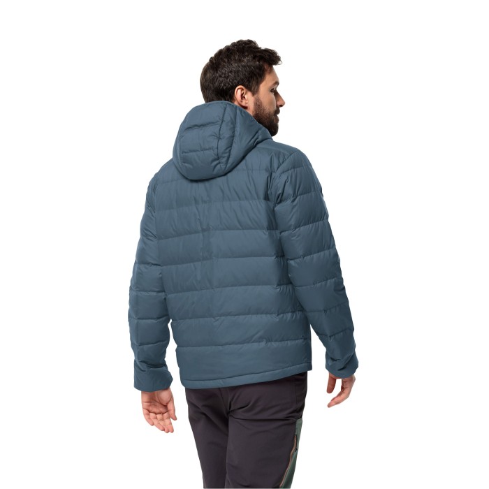 куртка ather down hoody от бренда jack wolfskin вид слева