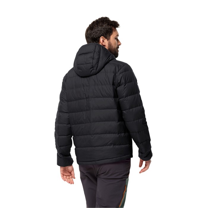 куртка ather down hoody от бренда jack wolfskin вид слева
