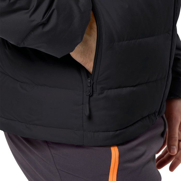 куртка ather down hoody - качественный продукт вид сбоку