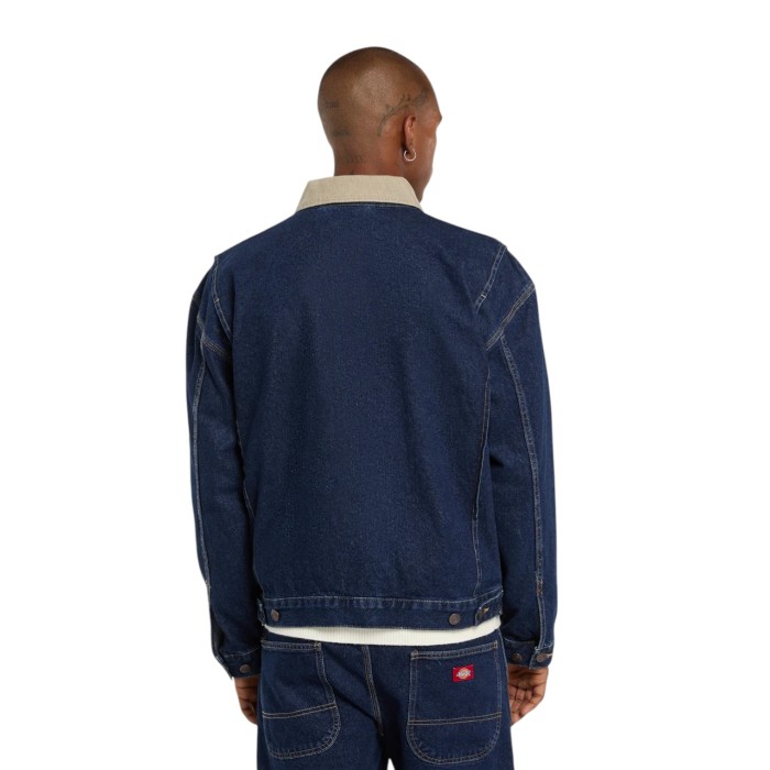 куртка denim painter jacket от бренда dickies вид слева