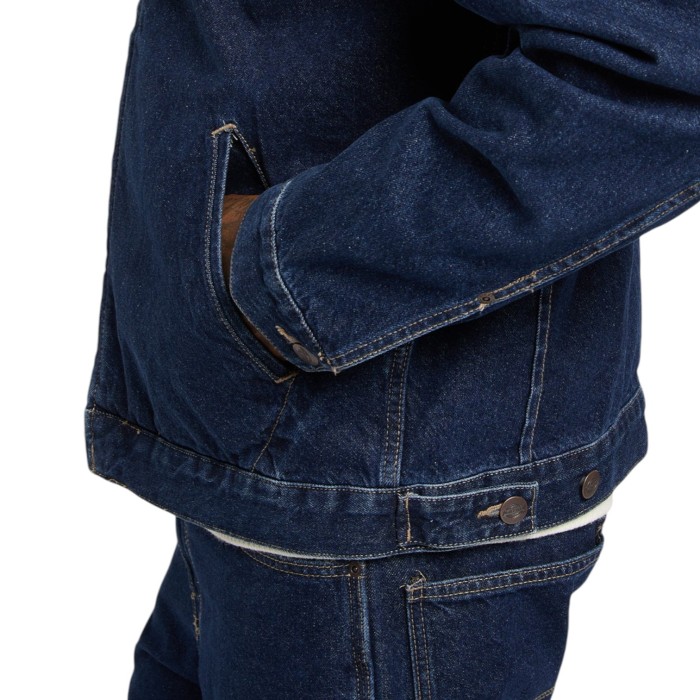 куртка denim painter jacket - качественный продукт вид сбоку