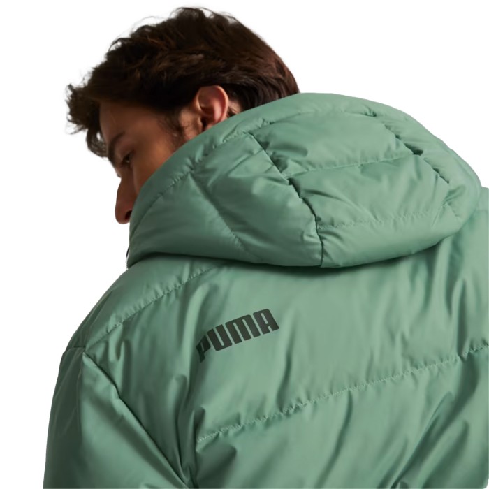 куртка down  puffer от бренда puma вид слева