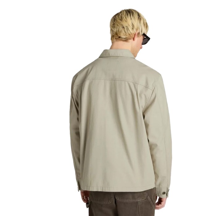 куртка drill chore canvas jacket от бренда vans вид слева