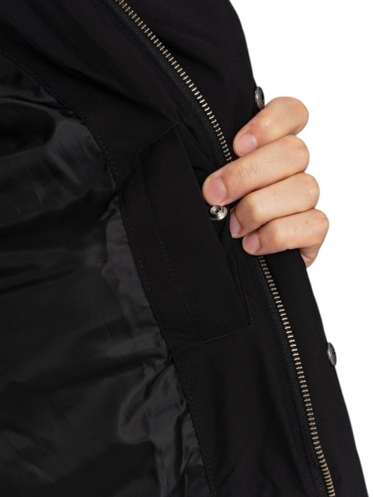 куртка eagleville hooded puffer - качественный продукт вид сбоку