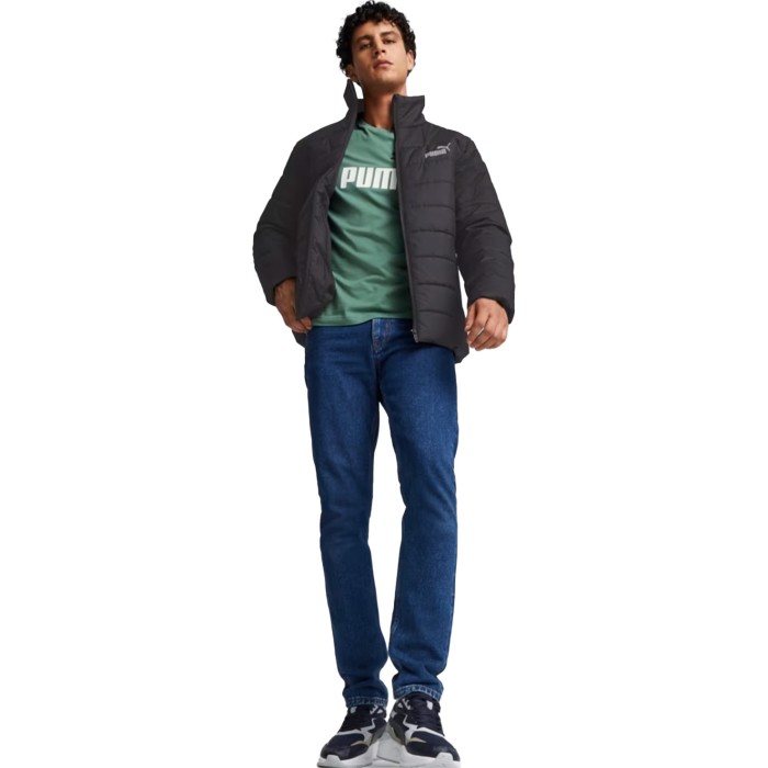 куртка essentials+ padded jacket из германии вид сбоку