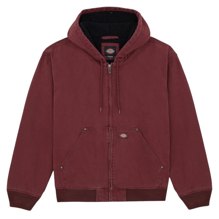 куртка hilham hooded canvas jacket - качественный продукт вид сбоку