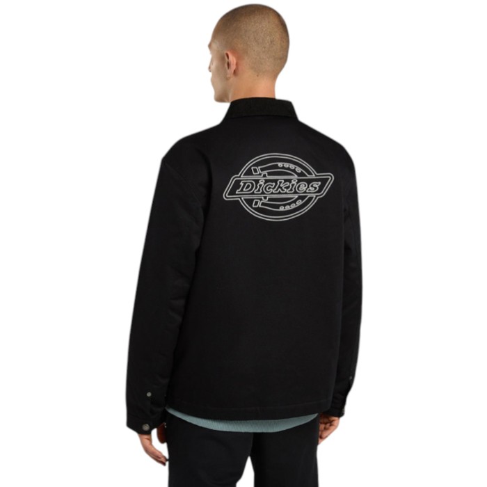 куртка hilham hooded canvas jacket от бренда dickies вид слева