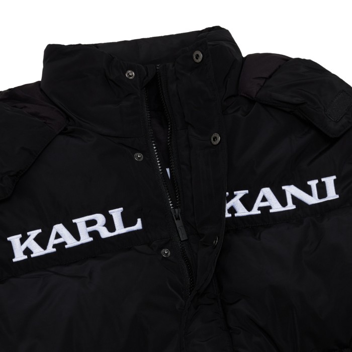 куртка kk retro hooded long puffer jacket по цене 21592 руб вид справа