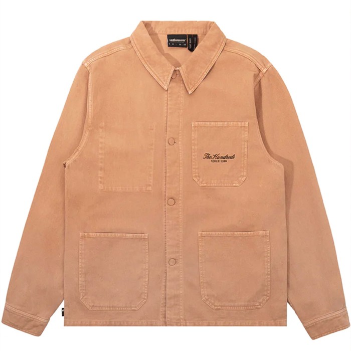 куртка lens work jacket HNT24P103011BRASS фотография
