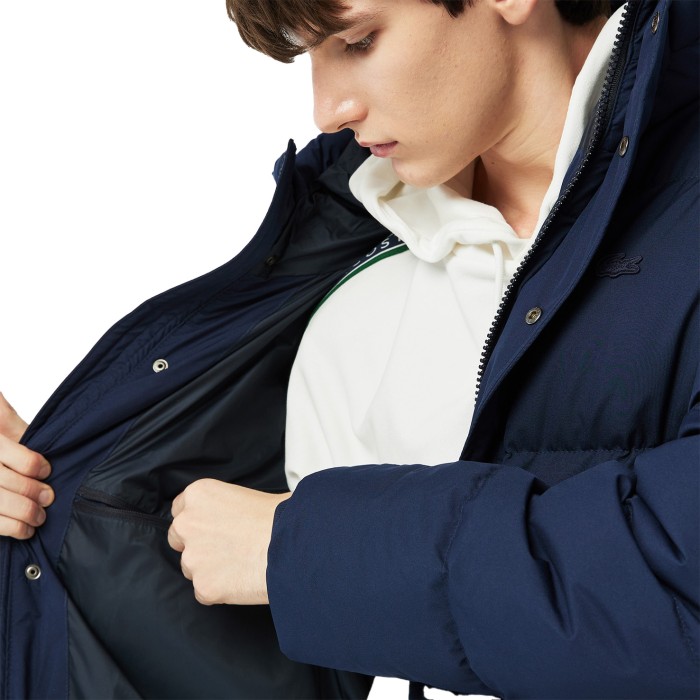 куртка long puffer - качественный продукт вид сбоку