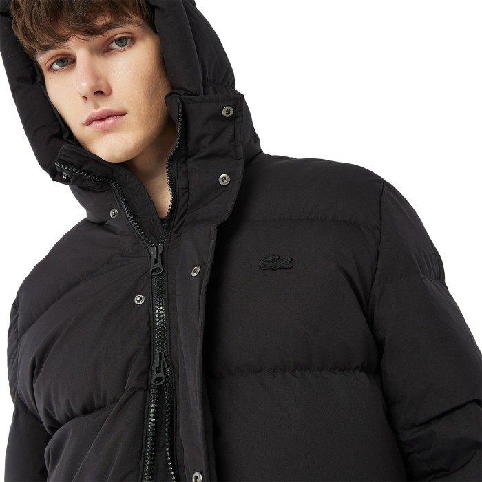 куртка long puffer - качественный продукт вид сбоку