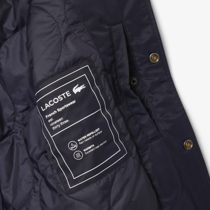 куртка мужская куртка-бомбер lacoste вид слева